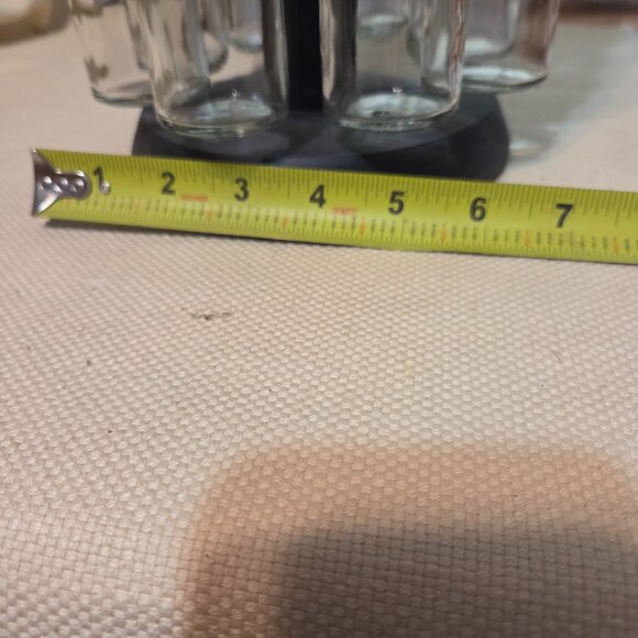 Spice Rack with 16 Jars, metal rotating carousel - Picture 3 of 4